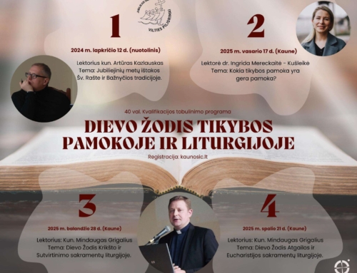 DIEVO ŽODIS TIKYBOS PAMOKOJE IR LITURGIJOJE